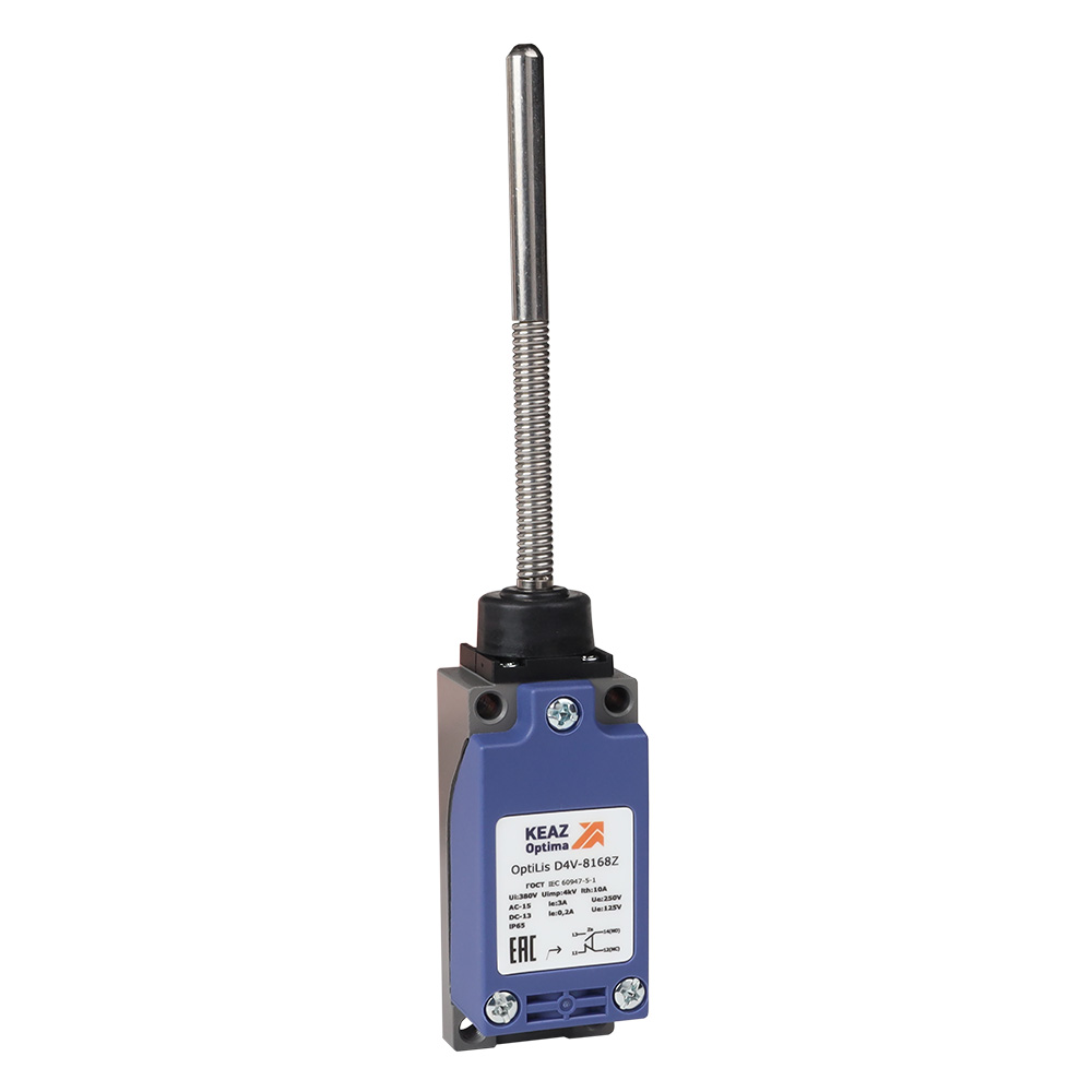 картинка Выключатель концевой OptiLiS D4V-8167Z пружина спиральная XCKP2108P16 от интернет-магазина ТД Макс-Электро купить в Кемерово по ценам завода