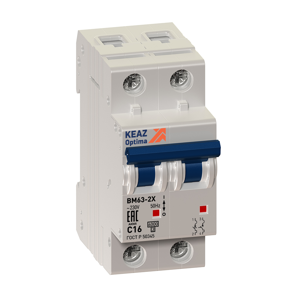     OptiDin BM63-2L3-3-  -  -      
