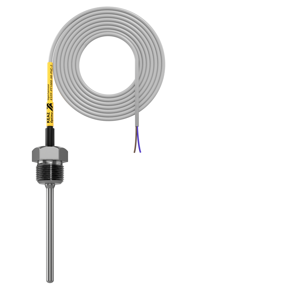     OptiSensor ESTF-PT1000-80-PVC-2  -  -      